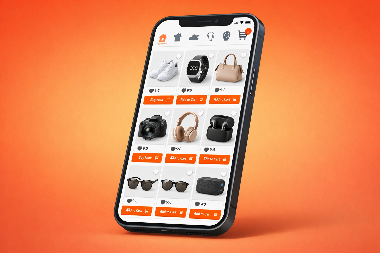 MagazaMobil e-ticaret uygulamasi urun listeleme ekrani