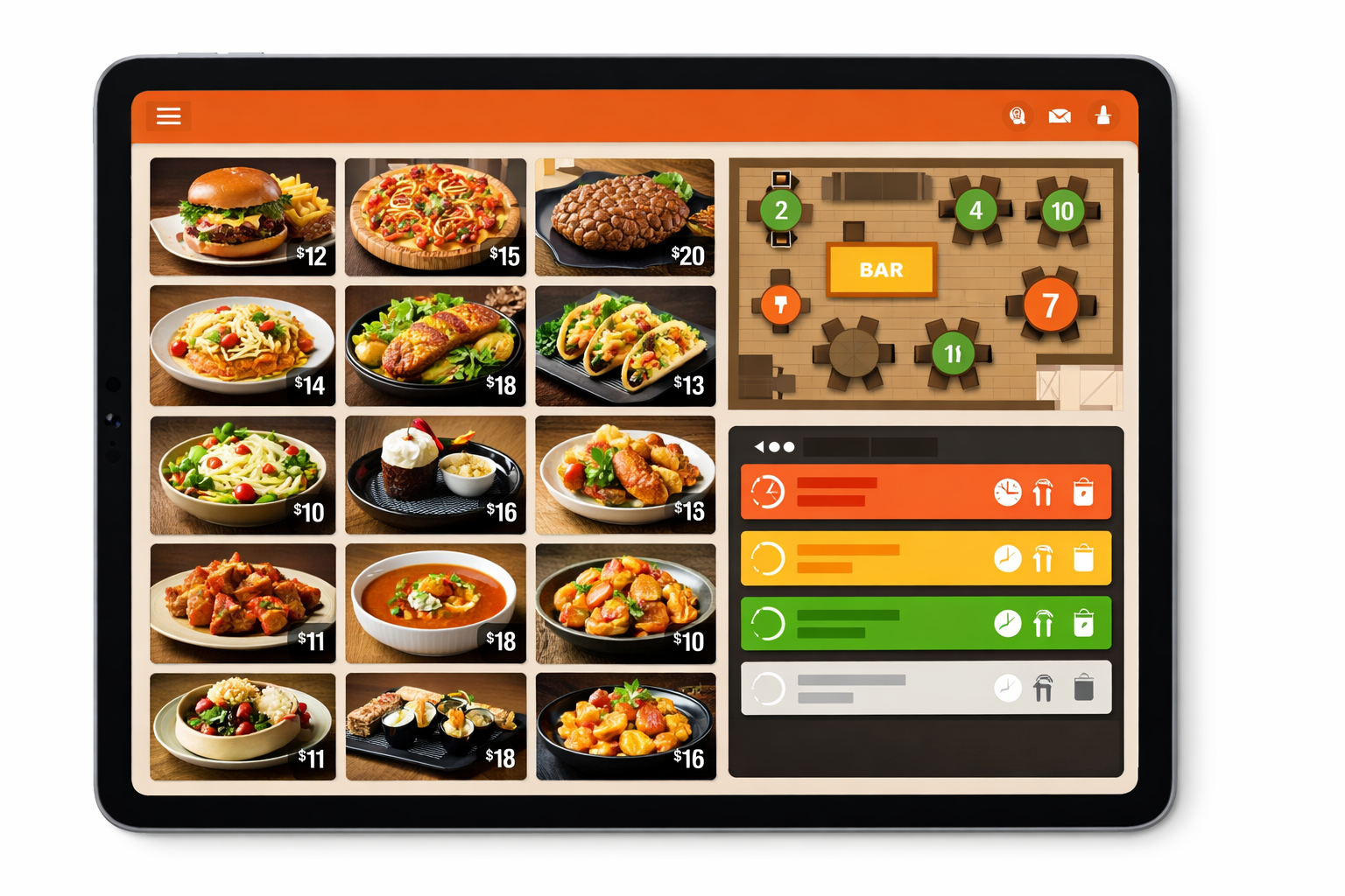 RestoCafe restoran siparis ve masa yonetim sistemi
